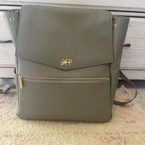 FRESHLY PICKED grey diaper bag